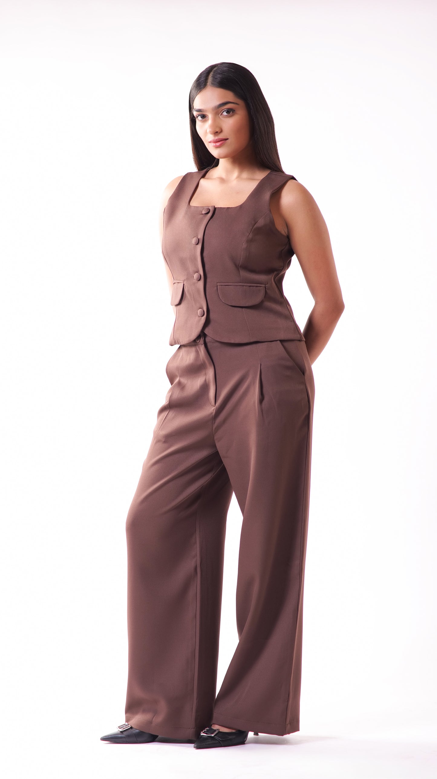 Espresso Waistcoat Set