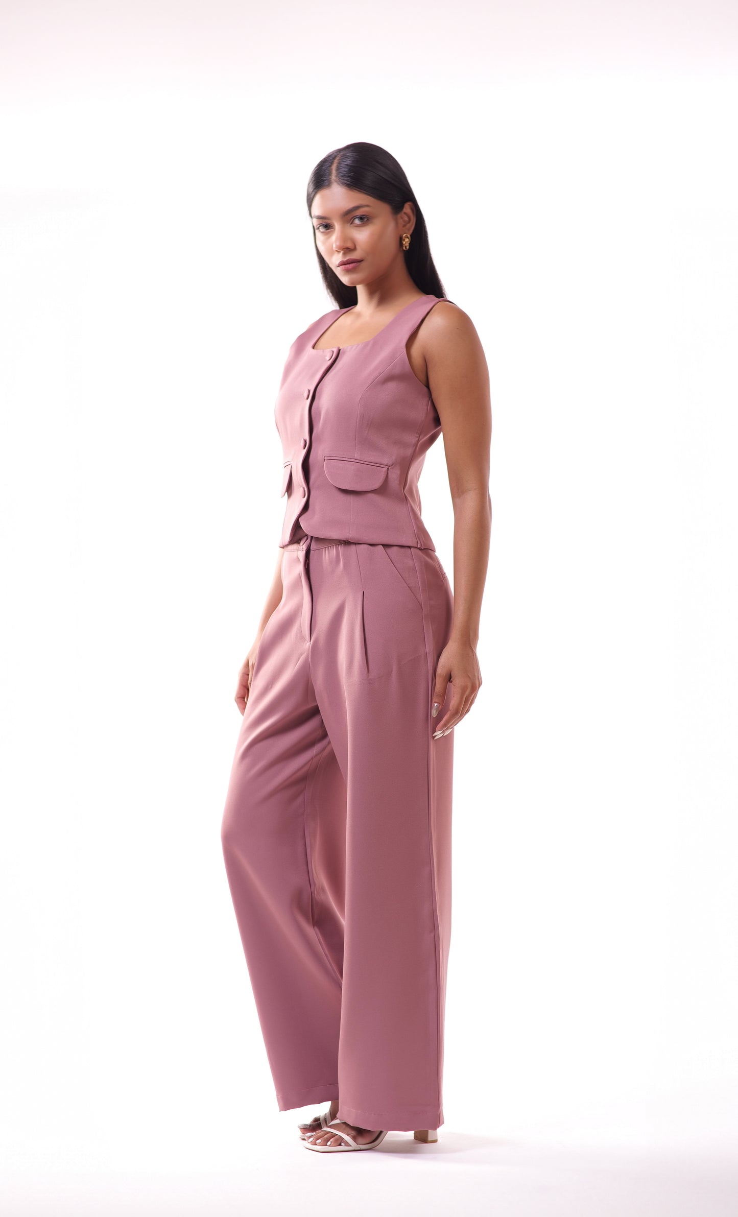 Blush Waistcoat Set