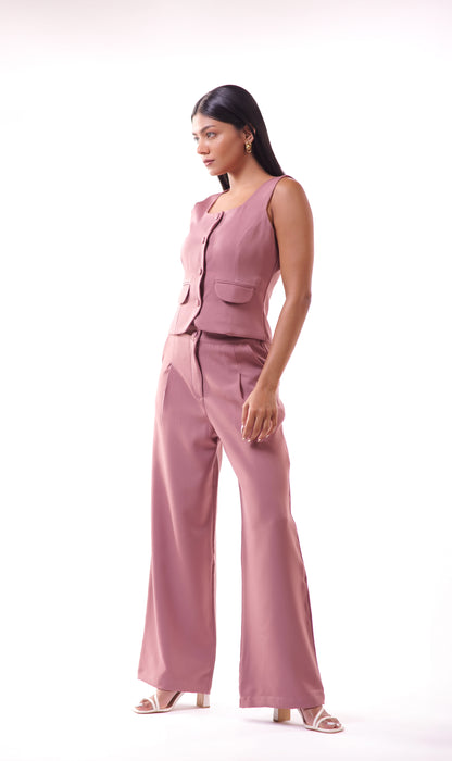 Blush Waistcoat Set